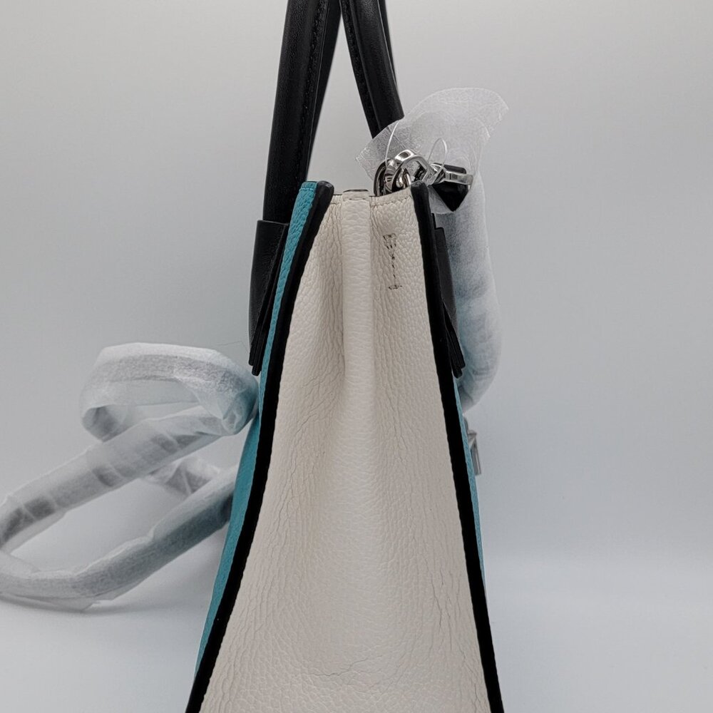 Michael Kors Mercer Color-Block Leather Cross Body - Picture 3 of 13